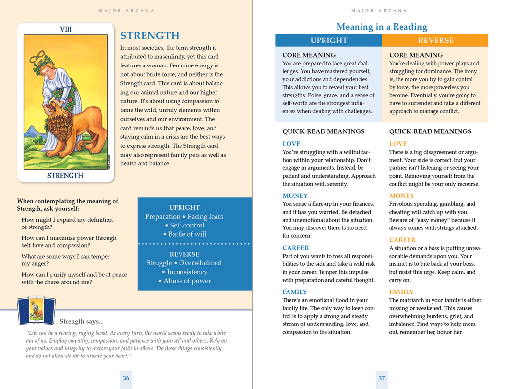 Radiant Book- Exploring Tarot Using Radiant Rider-Waite® - Tarot Room Store