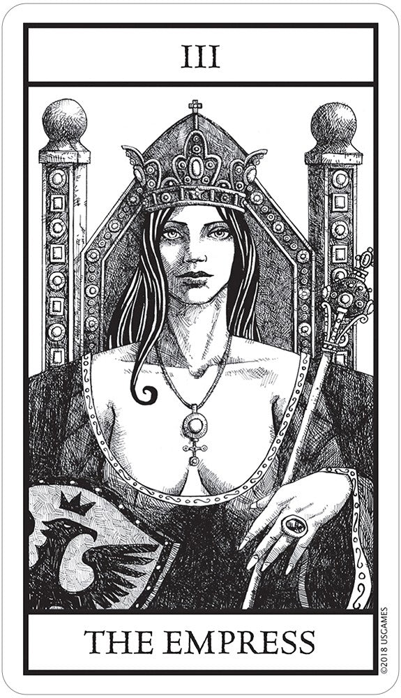 Bianco Nero Tarot Deck - Tarot Room Store