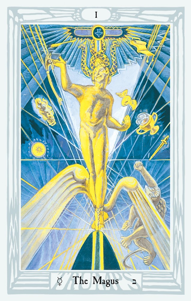 Crowley Tarot The Intro Deck and Book Set - Tarot Room Store