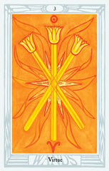 Virtue tarot card