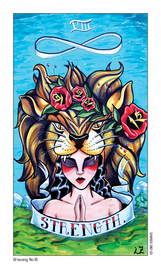 Eight Coins' Tattoo Tarot Deck - Tarot Room Store