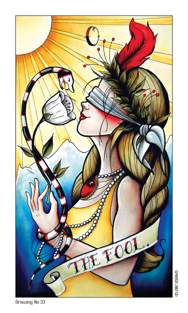 Eight Coins' Tattoo Tarot Deck - Tarot Room Store