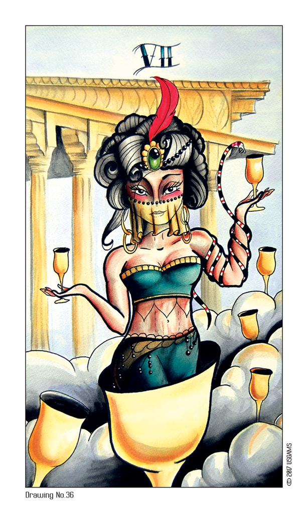 Eight Coins' Tattoo Tarot Deck - Tarot Room Store