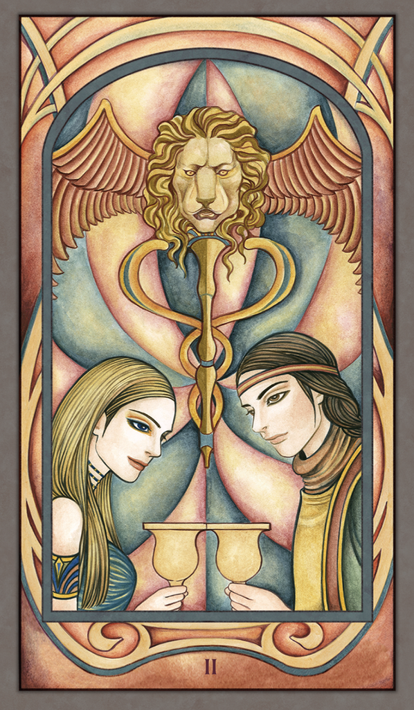 Two of Cups tarot card
