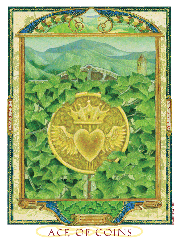 Ace of Coins Lovers riches 