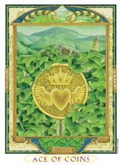 Ace of Coins Lovers riches 