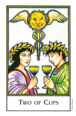 Two of Cups Palladini card