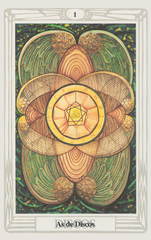 Ace of Pentacles, As de oro