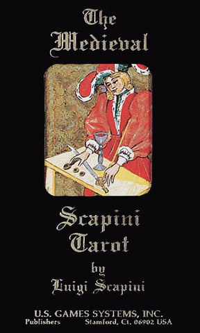 Medieval Scapini Tarot Deck and Book Set