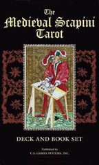 Medieval Scapini Tarot Deck and Book Set 