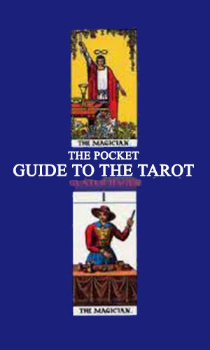 Rider Waite Set with magician tarot cards and pocket guide to the tarot book cover